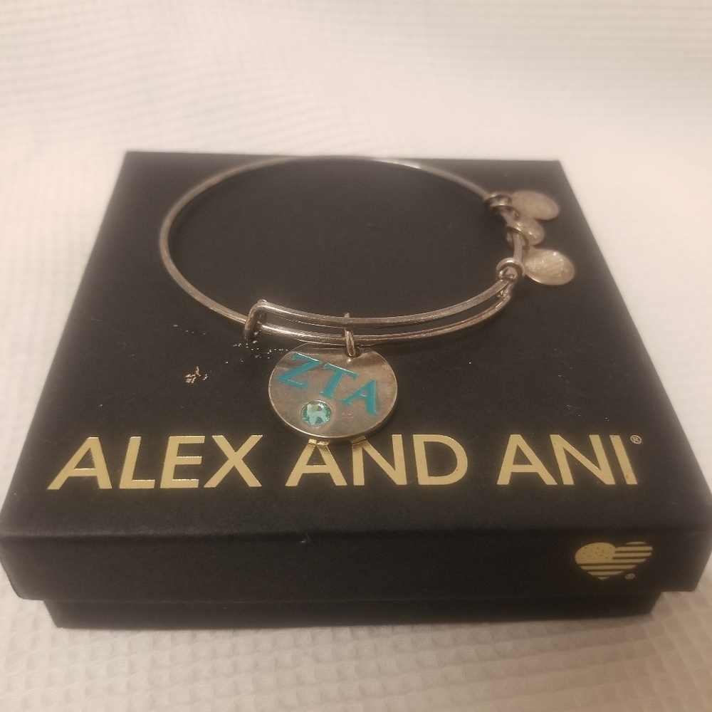 Alex and Ani ZTA Bracelet - Picture 4 of 8